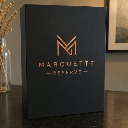 Magnetic-Closure Wine Box
